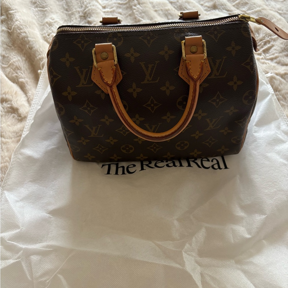 Louis Vuitton Brown Monogram Handbag